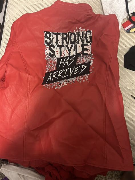 shinsuke nakamura strong style has arrived replica jacket|is shinsuke nakamura still in wwe.